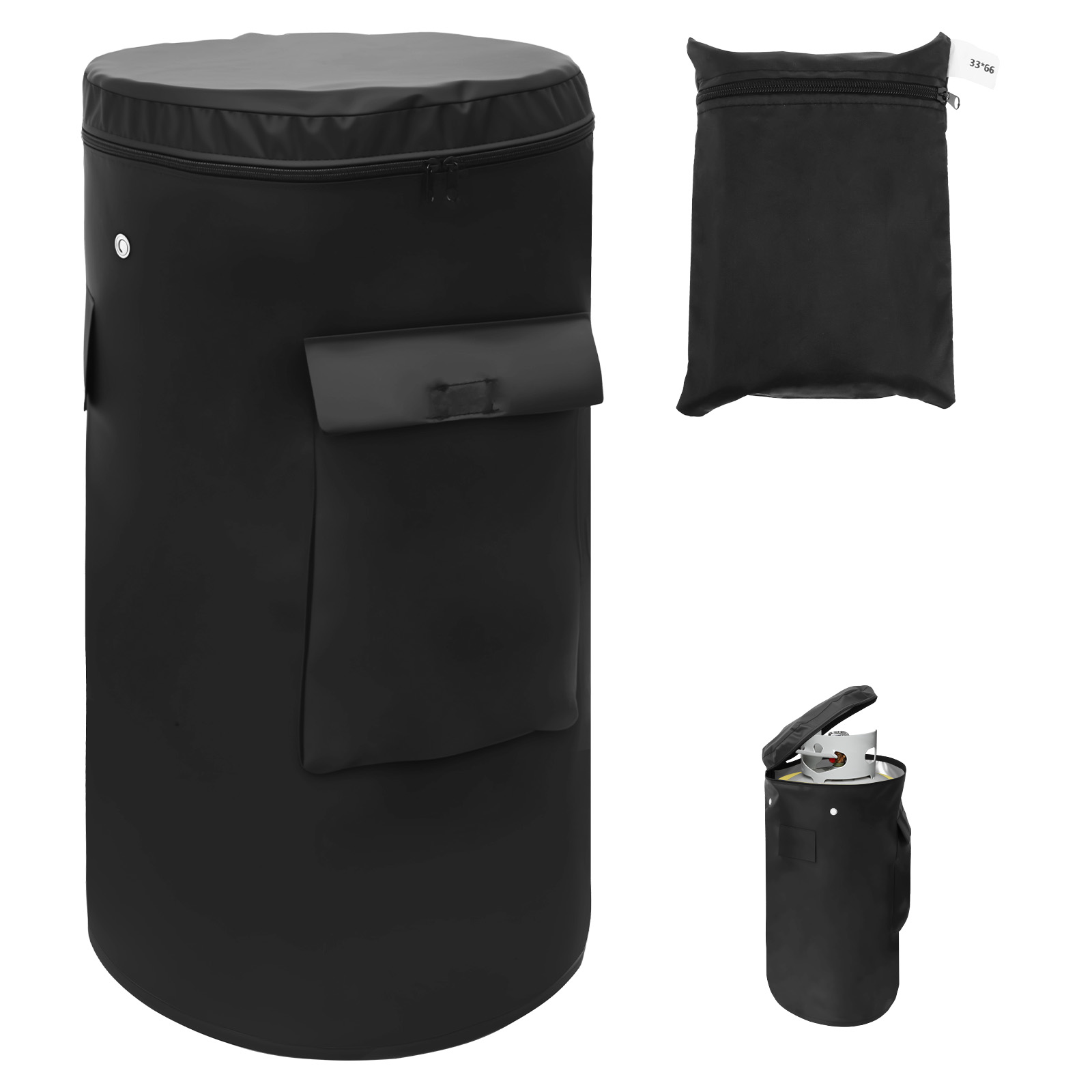Home Cooking Gas - Oxford Kumaş Propan Tankı Kapağı Havalandırmalı